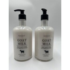 Hopificio Firenze Goat Milk Liquid Hand Soap Set of 2 Made in Italy 16.9oz 500ml